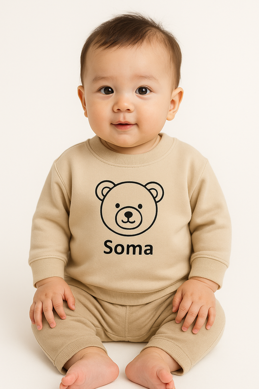 世界にひとつだけの名前入りくまさんスウェット